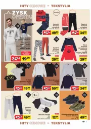 Gazetka promocyjna Carrefour - Gazetka Modowe hity cenowe - Gazetka - ważna od 12.11 do 12.11.2022 - strona 7 - produkty: Por, Buty, Karp, T-shirt, Bluza polarowa, Dres, Sport, Dzieci, Spodnie, Bluza, Spodnie dresowe, Bluza dresowa