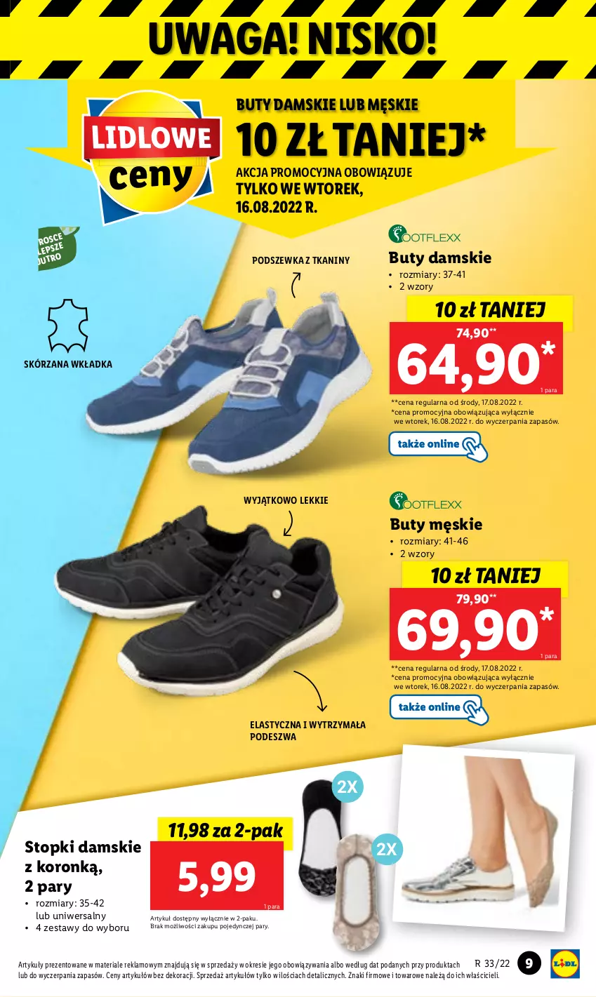 Gazetka promocyjna Lidl - GAZETKA - ważna 16.08 do 20.08.2022 - strona 11 - produkty: Buty, Top, Waga