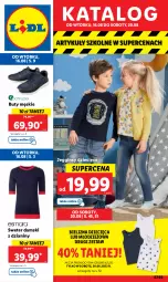 Gazetka promocyjna Lidl - GAZETKA - Gazetka - ważna od 20.08 do 20.08.2022 - strona 1 - produkty: Sweter, Gin, Buty, Bielizna, Dzieci