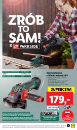 Gazetka promocyjna Lidl - GAZETKA - Gazetka - ważna od 20.08 do 20.08.2022 - strona 19 - produkty: Parkside, Ser, Szlifierka kątowa, Szczotka, Szlifierka, Pokrywa, Akumulator