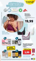 Gazetka promocyjna Lidl - GAZETKA - Gazetka - ważna od 20.08 do 20.08.2022 - strona 45 - produkty: Sok, Biustonosz, Karp, Skarpetki, Tera, Moda, Karmi