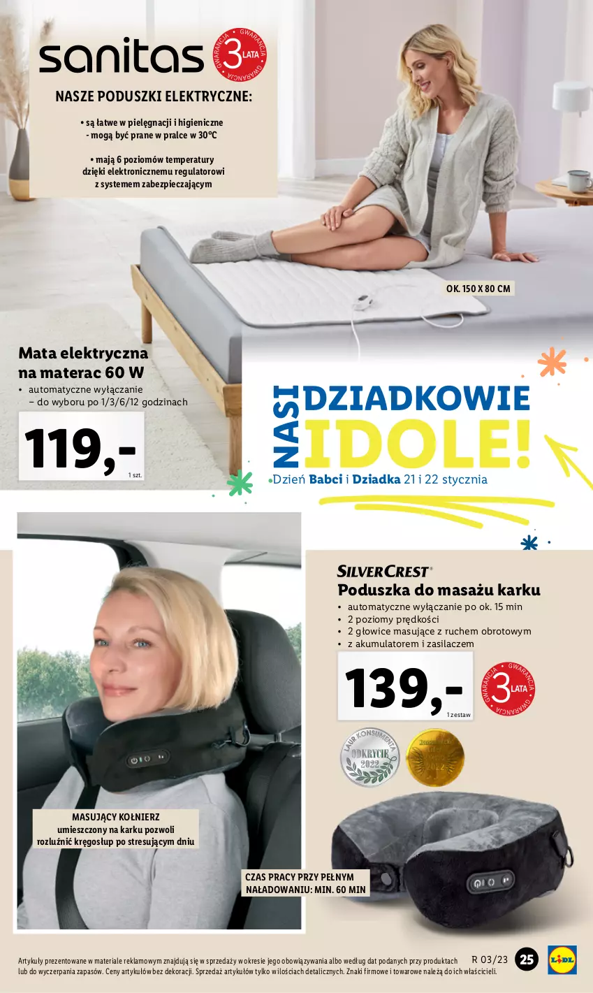 Gazetka promocyjna Lidl - GAZETKA - ważna 16.01 do 21.01.2023 - strona 27 - produkty: Akumulator, Materac, Piec, Poduszka, Tera