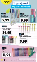 Gazetka promocyjna Lidl - GAZETKA - Gazetka - ważna od 21.01 do 21.01.2023 - strona 20 - produkty: Długopis, Plecak