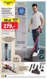 Gazetka promocyjna Lidl - GAZETKA - Gazetka - ważna od 21.01 do 21.01.2023 - strona 28 - produkty: Odkurzacz, Por, Szczotka, Pojemnik, Silan, Akumulator