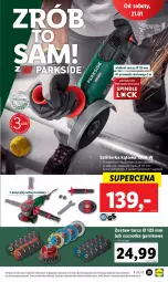 Gazetka promocyjna Lidl - GAZETKA - Gazetka - ważna od 21.01 do 21.01.2023 - strona 37 - produkty: Top, Szlifierka kątowa, Szczotka, Szlifierka
