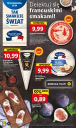 Gazetka promocyjna Lidl - GAZETKA - Gazetka - ważna od 28.09 do 28.09.2022 - strona 18 - produkty: Ser, Brie, Tarta, Figi, LG