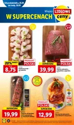 Gazetka promocyjna Lidl - GAZETKA - Gazetka - ważna od 28.09 do 28.09.2022 - strona 28 - produkty: Piec, Kurczak, Polędwica, Morliny, Whisky, Wołowina, Mięso