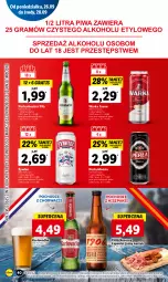 Gazetka promocyjna Lidl - GAZETKA - Gazetka - ważna od 28.09 do 28.09.2022 - strona 42 - produkty: Piwa, Ser, NBA, Gra, Warka, Perła