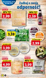 Gazetka promocyjna Lidl - GAZETKA - Gazetka - ważna od 28.09 do 28.09.2022 - strona 46 - produkty: Por, Surówka, Szpinak