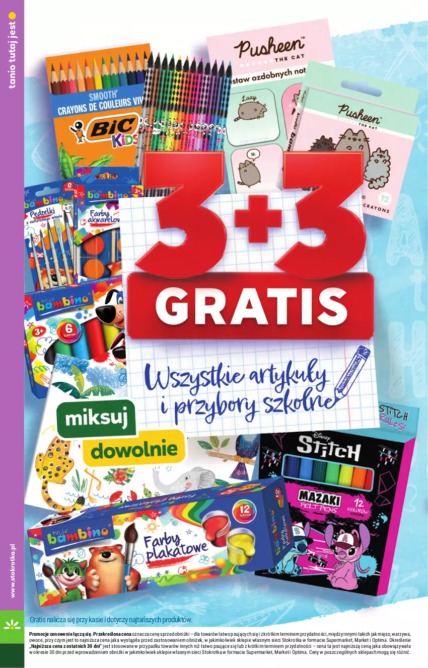 Gazetka promocyjna Stokrotka - Market - ważna 03.09 do 09.09.2026 - strona 4 - produkty: Gra, Mięso, Optima, Owoce, Warzywa