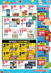 Gazetka promocyjna Spar - EuroSpar - Gazetka - ważna od 26.07 do 26.07.2023 - strona 7 - produkty: Pistacje, Kit Kat, Ciastka, Krakus, Ser, Pur, Orzeszki, Kinder Bueno, Chałwa, Purina, Kawa mielona, Kawa, Wafle, 7 Days, Czekolada, Prima, Ferrero, Baton, Felix, Jacobs, Orzeszki ziemne, Kakao, Haribo, Krakuski, Przysmak dla kota, Kinder
