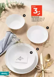 Gazetka promocyjna Dealz - Gazetka - ważna od 21.09 do 21.09.2024 - strona 8 - produkty: Ser, Miseczka, Talerz obiadowy, Talerz, Talerz deserowy, Deser