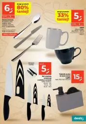 Gazetka promocyjna Dealz - Gazetka - ważna od 21.09 do 21.09.2024 - strona 9 - produkty: Noż, Do mycia naczyń, Pojemnik, Zestaw sztućców, Kubek