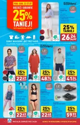 Gazetka promocyjna Aldi - Artykuły przemysłowe i tekstylia - Gazetka - ważna od 27.07 do 27.07.2024 - strona 2 - produkty: Klapki, Szorty, Majtki, Biustonosz, Strój kąpielowy, Moda, Spodnie, Sukienka, Fa