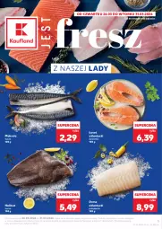 Gazetka promocyjna Kaufland - Ryby z naszej lady - Gazetka - ważna od 31.03 do 31.03.2026 - strona 1 - produkty: Polędwica, Halibut, Tusz, Dorsz