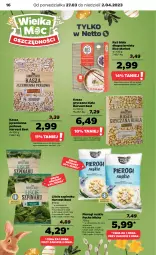 Gazetka promocyjna Netto - Artykuły spożywcze - Gazetka - ważna od 02.04 do 02.04.2023 - strona 16 - produkty: Pierogi, Ryż, Gry, Kasza jęczmienna, Kasza, Kasza gryczana, Ryż biały, Szpinak