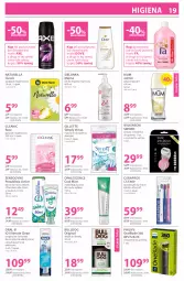 Gazetka promocyjna Hebe - Gazetka - Gazetka - ważna od 03.08 do 03.08.2026 - strona 19 - produkty: Naturell, Philips OneBlade, Gin, Philips, Bulldog, Dezodorant, Wilkinson Sword, Curaprox, Końcówki do szczoteczk, Dove, Venus, Szynka, Cleanic, Podpaski, Gillette, Dzieci, Maszynka, Maszynka do golenia, Olej, Antyperspirant, Sensodyne, Naturella, Fa