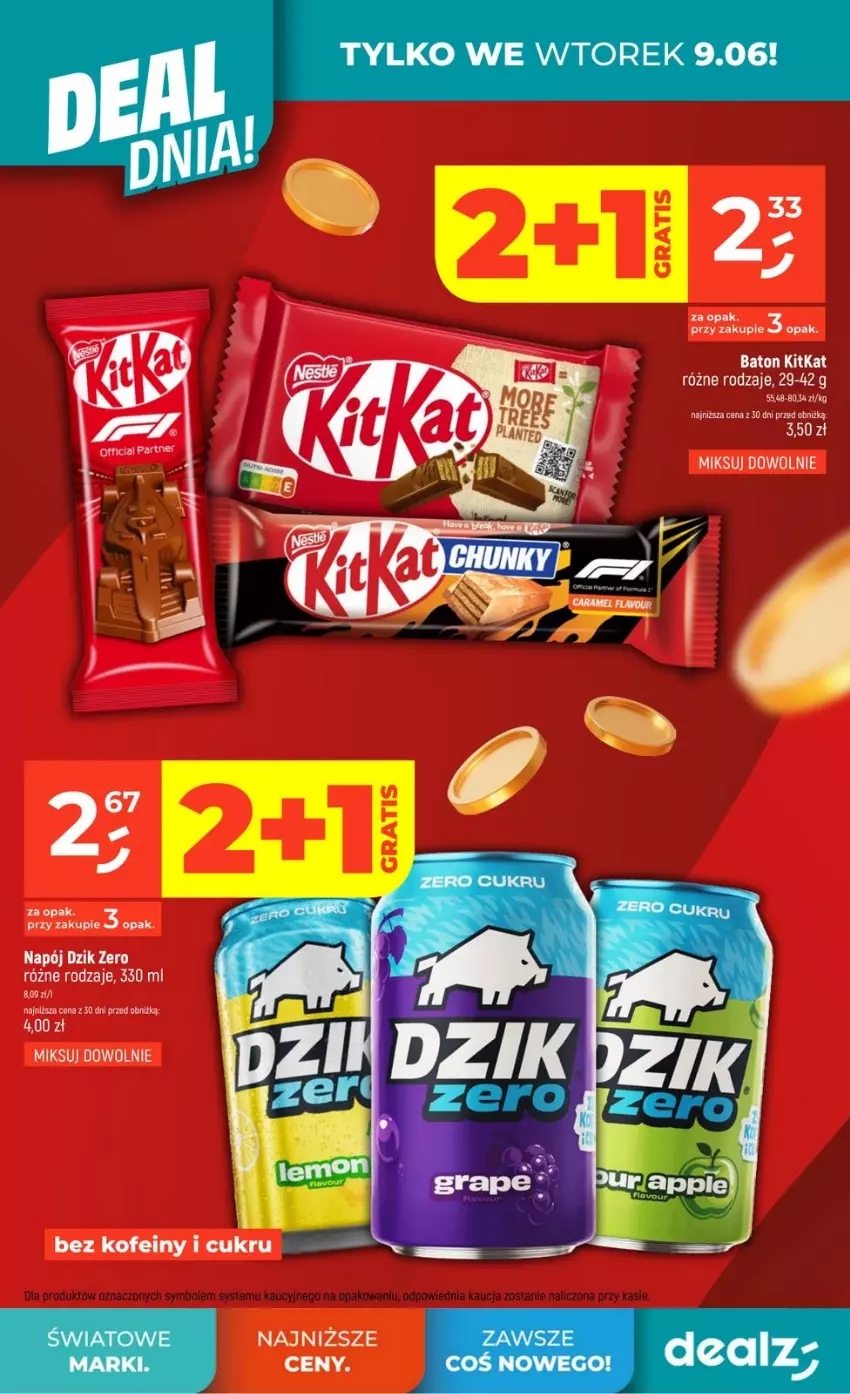 Gazetka promocyjna Dealz - DEAL DNIA - ważna 03.06 do 10.06.2026 - strona 6 - produkty: Baton