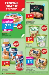 Gazetka promocyjna Auchan - ROZKRĘCAMY LATO Moje Auchan - Gazetka - ważna od 02.07 do 02.07.2025 - strona 6 - produkty: Serek puszysty, Ser, Tarta, Serek, Pizza, Margaryna, Napój mleczny, Napój, Tartare