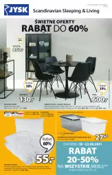 Gazetka promocyjna Jysk - Oferta tygodnia - Gazetka - ważna od 31.08 do 31.08.2021 - strona 2 - produkty: Witryna, Rum, Kołdra, Stół, Pojemnik, Pojemnik do przechowywania, Krzesło, Siedzisko, Poduszka, Meble