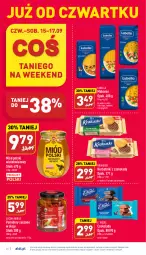 Gazetka promocyjna Aldi - Pełny katalog - Gazetka - ważna od 17.09 do 17.09.2022 - strona 26 - produkty: Lubella, Makaron, Krakus, Ser, Bell, Herbatniki, Spaghetti, Czekolada, Miód, E. Wedel, Bella, Olej, Krakuski, Pomidory