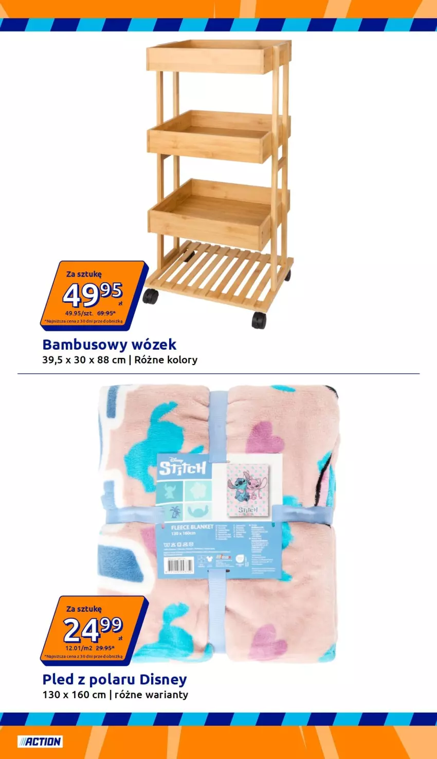 Gazetka promocyjna Action - Gazetka tydzień 36 2026 - ważna 02.09 do 08.09.2026 - strona 31 - produkty: Disney, Pled, Wózek