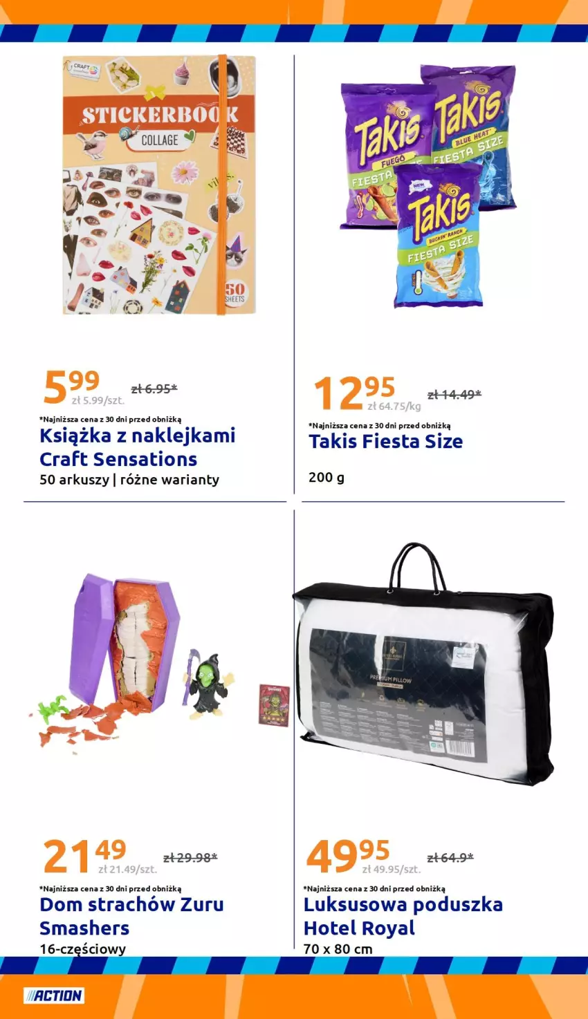 Gazetka promocyjna Action - Gazetka tydzień 36 2026 - ważna 02.09 do 08.09.2026 - strona 35 - produkty: Klej, Książka, Poduszka, Sati
