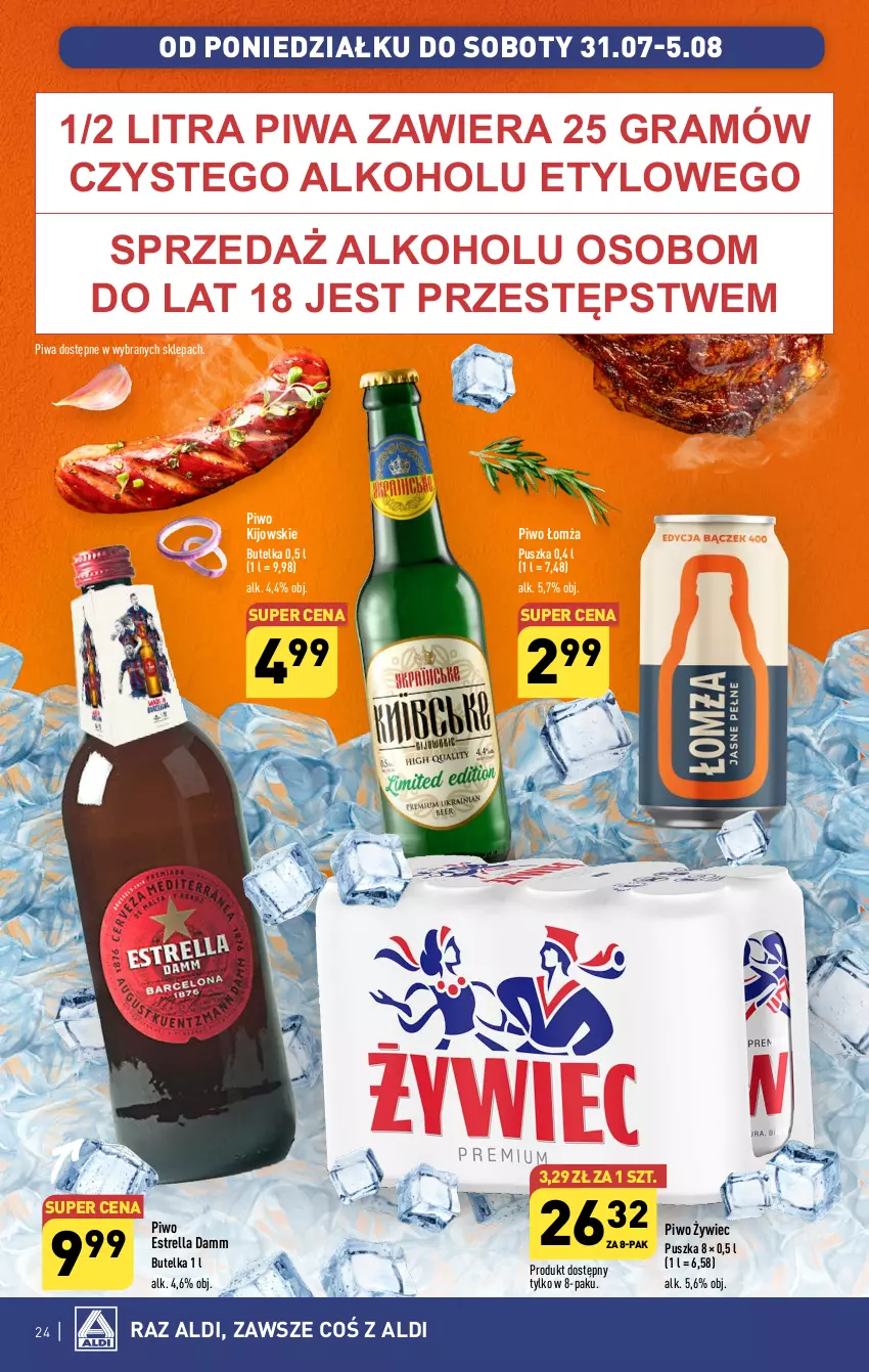 Gazetka promocyjna Aldi - Pełna oferta - ważna 31.07 do 05.08.2023 - strona 24 - produkty: Gra, Piwa, Piwo