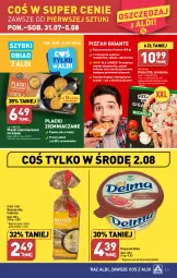 Gazetka promocyjna Aldi - Pełna oferta - Gazetka - ważna od 05.08 do 05.08.2023 - strona 11 - produkty: Mozzarella, Makaron, Gra, Salami, Rama, Lack, Szynka, Pizza, Margaryna, Delma