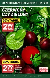 Gazetka promocyjna Aldi - Pełna oferta - Gazetka - ważna od 05.08 do 05.08.2023 - strona 4 - produkty: Buraki, Szpinak