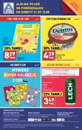 Gazetka promocyjna Aldi - Pełna oferta - Gazetka - ważna od 05.08 do 05.08.2023 - strona 42 - produkty: Piwa, Piwo, Maasdam, Ser, Por, Gra, Hofburger, O nas, Margaryna, Burger, Delma, Biuro, Lech Premium, Fa