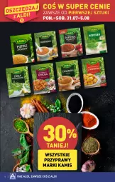 Gazetka promocyjna Aldi - Pełna oferta - Gazetka - ważna od 05.08 do 05.08.2023 - strona 8 - produkty: Przyprawy, Kamis