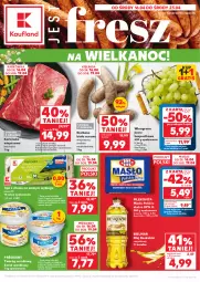 Gazetka promocyjna Kaufland - Gazetka tygodnia - Gazetka - ważna od 23.04 do 23.04.2025 - strona 1 - produkty: Ser, Gra, Twaróg, Jaja, Président, Beskidzki, Karkówka wieprzowa, Mlekovita, Serek, Winogrona, Kiełbasa biała, Wino, Masło, Olej, Kiełbasa, Mleko