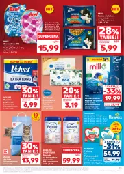 Gazetka promocyjna Kaufland - Gazetka tygodnia - Gazetka - ważna od 23.04 do 23.04.2025 - strona 13 - produkty: Pampers, Papier, Zawieszki, Bref, Pieluchy, Majtki, Perfum, Velvet, Chusteczki kosmetyczne, Ręcznik, Chusteczki, Felix, Pieluchomajtki, Ręczniki papierowe, Kapsułki do prania, BEBILON