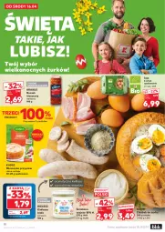 Gazetka promocyjna Kaufland - Gazetka tygodnia - Gazetka - ważna od 23.04 do 23.04.2025 - strona 18 - produkty: Krakus, Jaja, Tera, Boczek, Kiełbasa biała, Chleb, Kamis, Kiełbasa