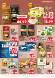 Gazetka promocyjna Kaufland - Gazetka tygodnia - Gazetka - ważna od 23.04 do 23.04.2025 - strona 41 - produkty: Tchibo, Ciastka, Gra, Kawa ziarnista, Kinder Bueno, Kawa mielona, Kawa, Herbata czarna, Ferrero Rocher, Lipton, Toffifee, Ferrero, Baton, Bomboniera, Davidoff, Herbata, Oreo, Merci, Kinder, Nimm2