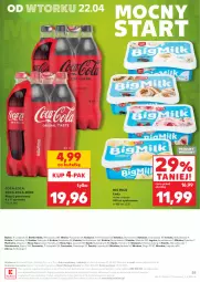 Gazetka promocyjna Kaufland - Gazetka tygodnia - Gazetka - ważna od 23.04 do 23.04.2025 - strona 55 - produkty: Top, Sos, Telefon, Big Milk, Coca-Cola, Dres, Lody, Napój gazowany, Napój, Fa