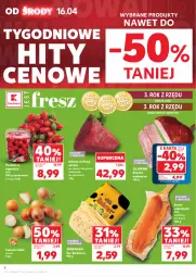 Gazetka promocyjna Kaufland - Gazetka tygodnia - Gazetka - ważna od 23.04 do 23.04.2025 - strona 8 - produkty: Piec, Cebula, Warzywa, Ser, Radamer, Szynka, Udziec wołowy, Owoce, Olewnik, Pomidory