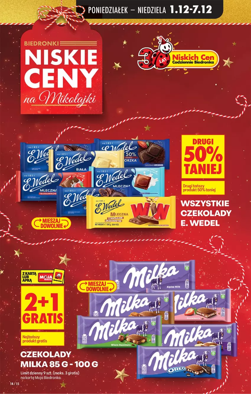 Gazetka promocyjna Biedronka - Od Poniedziałku - ważna 01.12 do 06.12.2025 - strona 18 - produkty: E. Wedel, Gra