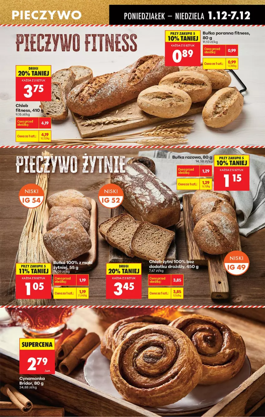 Gazetka promocyjna Biedronka - Od Poniedziałku - ważna 01.12 do 06.12.2025 - strona 47 - produkty: Bułka, Chleb, Por