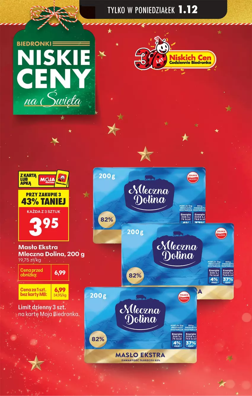 Gazetka promocyjna Biedronka - Od Poniedziałku - ważna 01.12 do 06.12.2025 - strona 5 - produkty: Fa, Masło