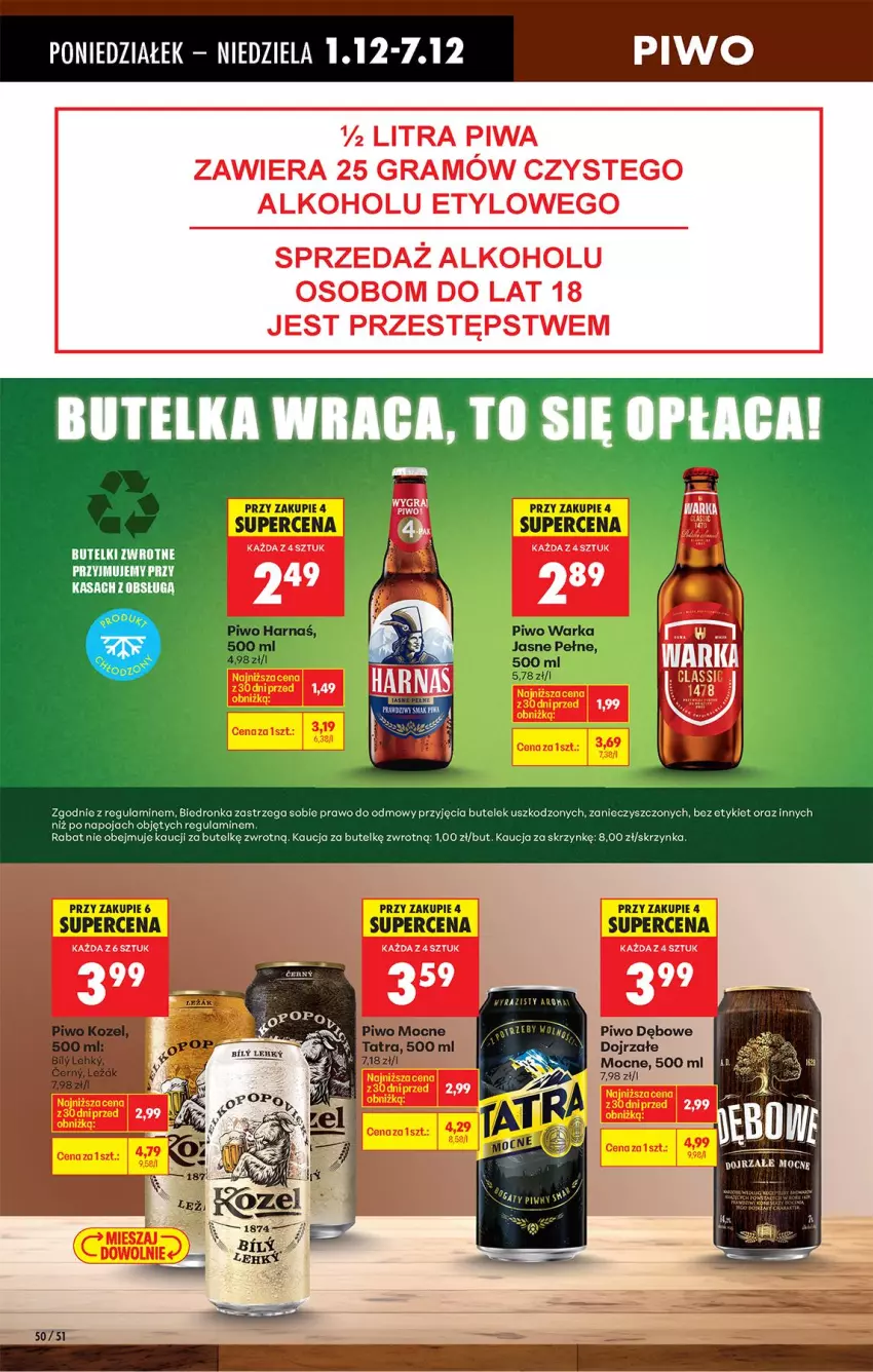 Gazetka promocyjna Biedronka - Od Poniedziałku - ważna 01.12 do 06.12.2025 - strona 68 - produkty: Gra, Piwa