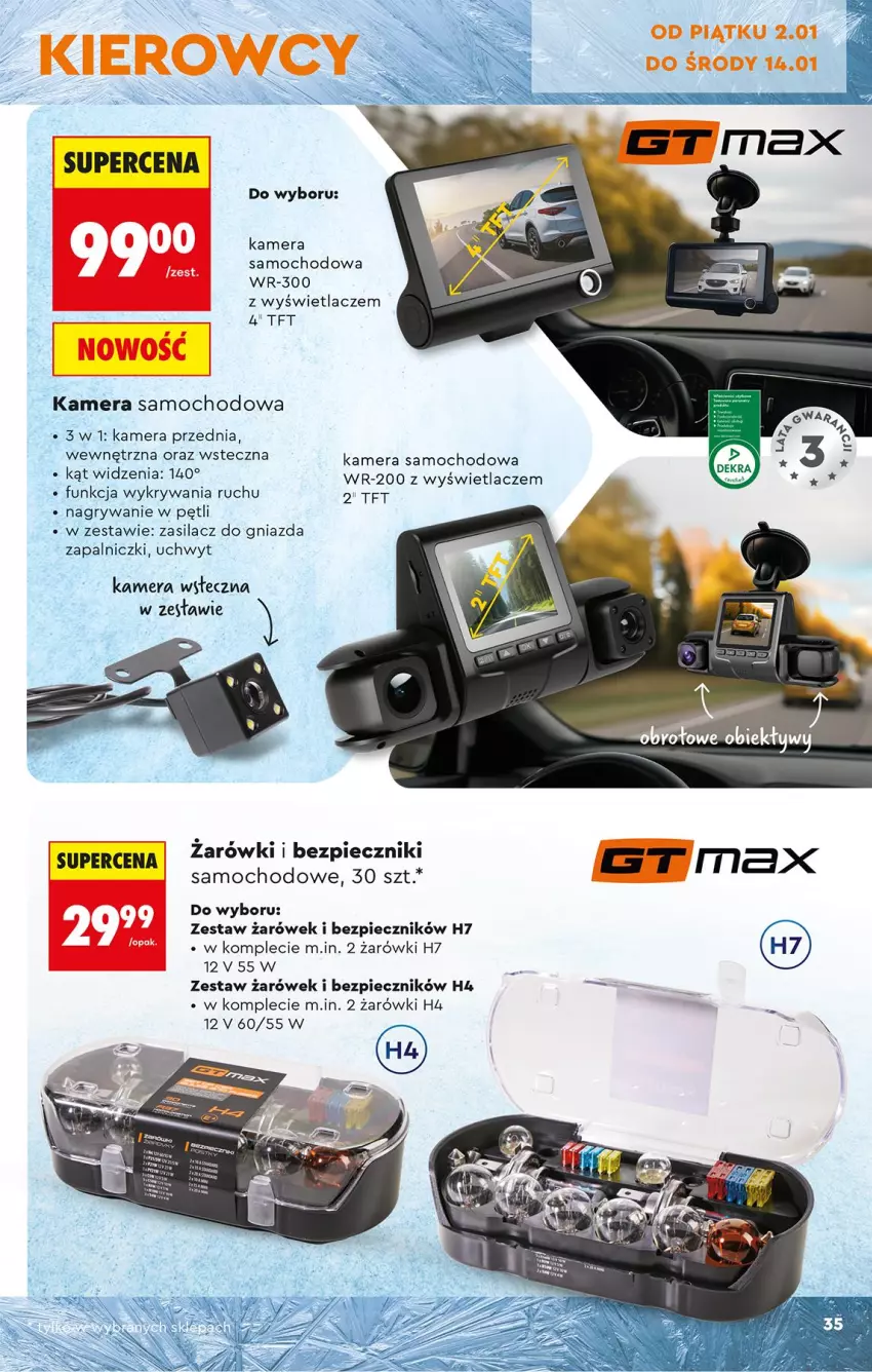 Gazetka promocyjna Biedronka - Okazje Tygodnia - ważna 29.12.2025 do 10.01.2026 - strona 39 - produkty: Gry, Kamera, Piec, Zestaw żarówek