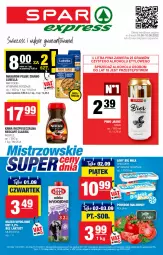 Gazetka promocyjna Spar - SparExpress - Gazetka - ważna od 07.09 do 07.09.2022 - strona 1 - produkty: Lubella, Makaron, Kawa rozpuszczalna, Sok, Bell, Big Milk, Kawa, Mlekovita, Lody, Bella, Mleko