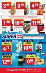 Gazetka promocyjna Spar - SparExpress - Gazetka - ważna od 07.09 do 07.09.2022 - strona 4 - produkty: Piwo, Sok, Chipsy, Coca-Cola, Warka, Perła, Carlsberg, Napój gazowany, Crunchips, Lorenz, Kubuś, Jacobs, Harnaś, Napój, LG