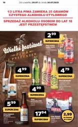 Gazetka promocyjna Netto - Artykuły spożywcze - Gazetka - ważna od 26.07 do 26.07.2023 - strona 10 - produkty: Piwa, Piwo, Por, Gra, Bursztyn, Radler, Arbuz, Harnaś, Mango