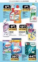 Gazetka promocyjna Netto - Artykuły spożywcze - Gazetka - ważna od 26.07 do 26.07.2023 - strona 15 - produkty: Ludwik, Do mycia naczyń, Zawieszka do wc, Bref, Tablet, Proszek do prania, Cillit Bang, Płyn do mycia naczyń, Płyn do wc, Płyn do mycia, Zmywarki, Bryza, Kapsułki do prania, Tabletki do zmywarki