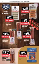 Gazetka promocyjna Netto - Artykuły spożywcze - Gazetka - ważna od 26.07 do 26.07.2023 - strona 6 - produkty: Morliny, Kiełbasa biała, Kiełbasa