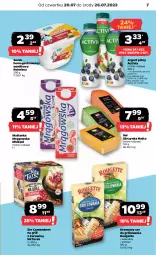 Gazetka promocyjna Netto - Artykuły spożywcze - Gazetka - ważna od 26.07 do 26.07.2023 - strona 7 - produkty: Ser, Maślanka, Jogurt, Rolmlecz, Activia, Serek homogenizowany, Serek, Camembert, NaTurek, Grill, Jogurt pitny