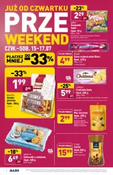 Gazetka promocyjna Aldi - PROMOCJE NA WEEKEND - Gazetka - ważna od 17.07 do 17.07.2021 - strona 4 - produkty: Tchibo, Kawa rozpuszczalna, Sok, Mus, Jogurt, Kawa, Tera, Sanki, Czekolada, Tchibo Family, Owoce, Guma rozpuszczalna, Kokos, Fa